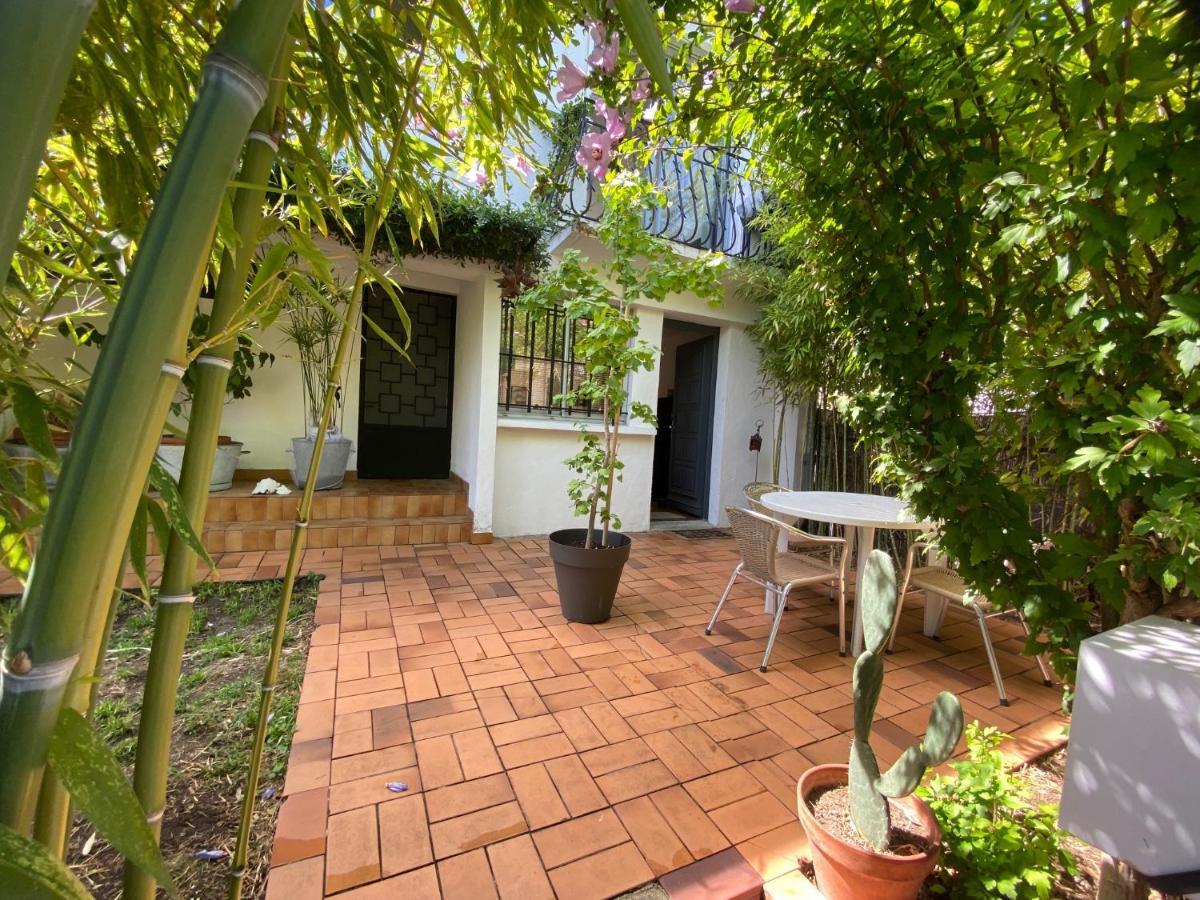 Grand Studio De 38M2 Et Cour Independante De 25M2 Dont Wifi Et Netflix Apartment Montpellier Ngoại thất bức ảnh
